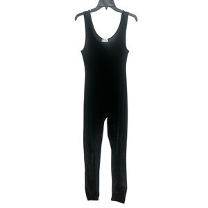 Laina Rauma Velvet Jumpsuit Sleeveless Scoop Neck Size Large Loungewear